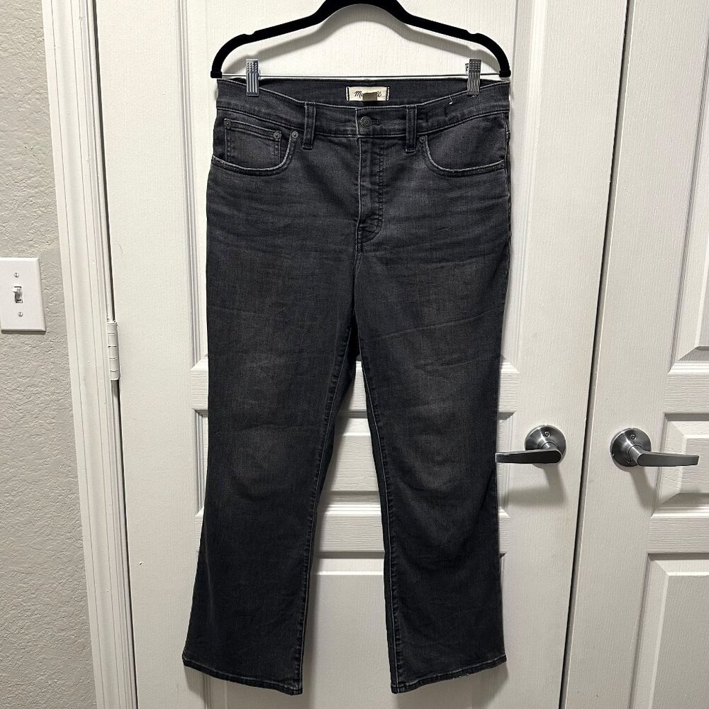 Madewell Mid-Rise Kick Out Jeans in Denaud Wash - Picture 2 of 12